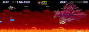 Darius II for Arcade - Hyper Sting, the first end of level boss...