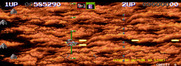 Darius II for Arcade - Act quickly to dodge attacks on Zone E...