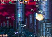Darius Gaiden for Arcade - Game start.
