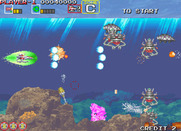 Darius Gaiden for Arcade - Numerous opponents usually attack at once...