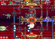 Darius Gaiden for Arcade - Some narrow passages to navigate.