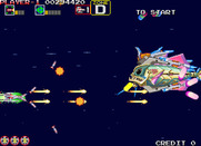 Darius Gaiden for Arcade - This opponent is called Folding Fan...