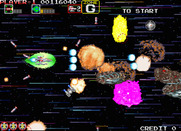 Darius Gaiden for Arcade - Start of Zone G.