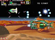 Darius Gaiden for Arcade - There are several large opponents to defeat in this zone...