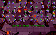 Lemmings 2: The Tribes for IBM PC/Compatibles - The game allows  you to practice the new lemming skills.