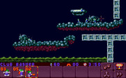 Lemmings 2: The Tribes for IBM PC/Compatibles - Start of a dark level...