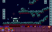 Lemmings 2: The Tribes for IBM PC/Compatibles - In many areas the level is large enough to scroll.