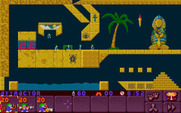 Lemmings 2: The Tribes for IBM PC/Compatibles - Practice skills in an Egyption setting.