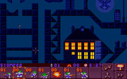 Lemmings 2: The Tribes for IBM PC/Compatibles - A few last lemmings try to make their way to safety...