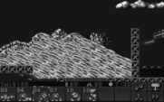 Lemmings 2: The Tribes for IBM PC/Compatibles - My lemmings are trapped behind a ridge.