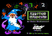 Addition Magician for Apple II - Title screen.