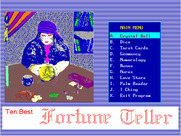 10 Best Fortune Teller for IBM PC/Compatibles - Title screen.
