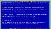 10 Best Fortune Teller for IBM PC/Compatibles - Tarot card reading continued...