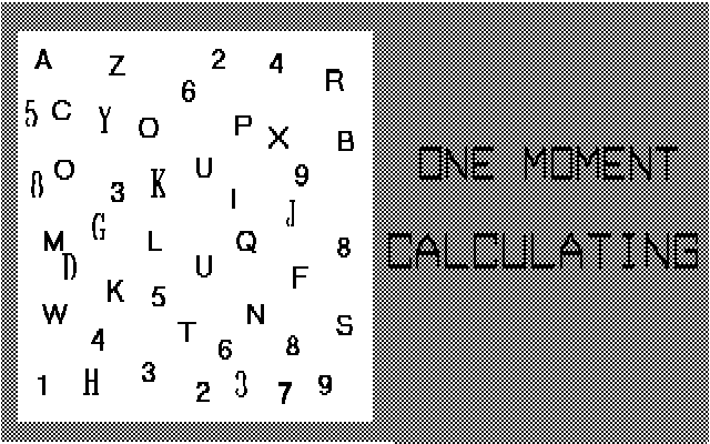 10 Best Fortune Teller IBM PC/Compatibles Screenshot: Calculating numerology results.