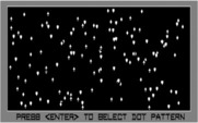 10 Best Fortune Teller for IBM PC/Compatibles - Press enter to select a dot pattern.