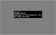 10 Best Fortune Teller for IBM PC/Compatibles - Loading screen.