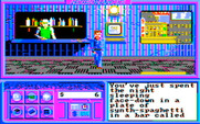 Neuromancer for IBM PC/Compatibles - Game start.