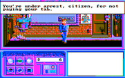 Neuromancer for IBM PC/Compatibles - What? I'm under arrest?