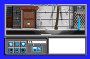 Neuromancer for Apple IIgs - Outside the body shop.