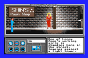 Neuromancer for Apple IIgs - One of Lonny Zone's working girls...