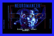 Neuromancer for Apple IIgs - Enter your name...