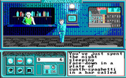 Neuromancer for IBM PC/Compatibles - The game begins here.