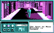 Neuromancer for IBM PC/Compatibles - Wandering the city.