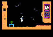 Alice in Wonderland for Apple II - Keeping an eye on the clock...