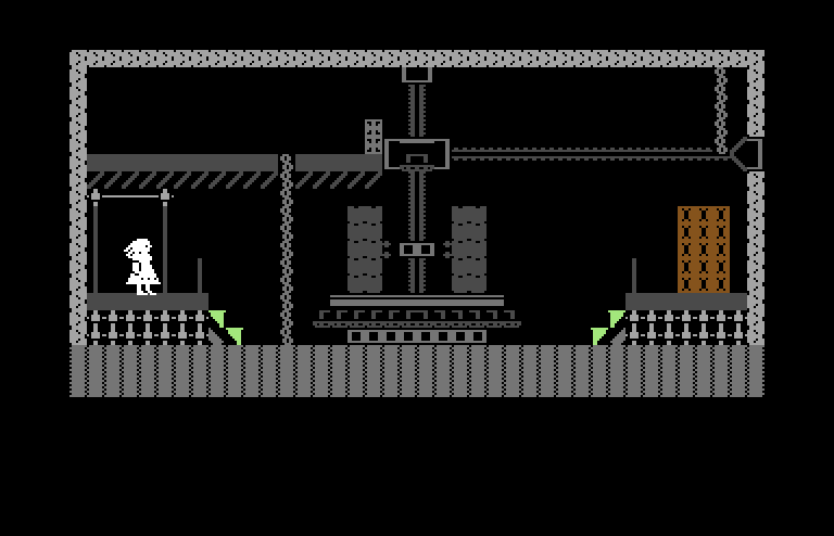 Alice in Wonderland Commodore 64 Screenshot: First, let's explore the house in case anything useful is here.
