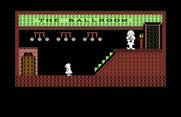 Alice in Wonderland for Commodore 64 - Here's the ballroom; maybe I should go talk to that guy?