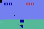 Skeet Shoot for Atari 2600 - There's the target...now fire!