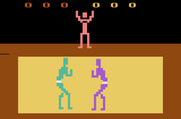 Karate for Atari 2600 - Starting screen.