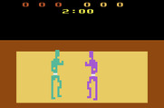 Karate for Atari 2600 - Game start.