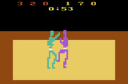 Karate for Atari 2600 - Punching an opponent...