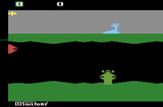 Exocet for Atari 2600 - Starting screen.