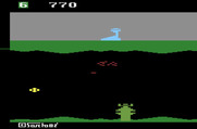 Exocet for Atari 2600 - One enemy down, more to go...