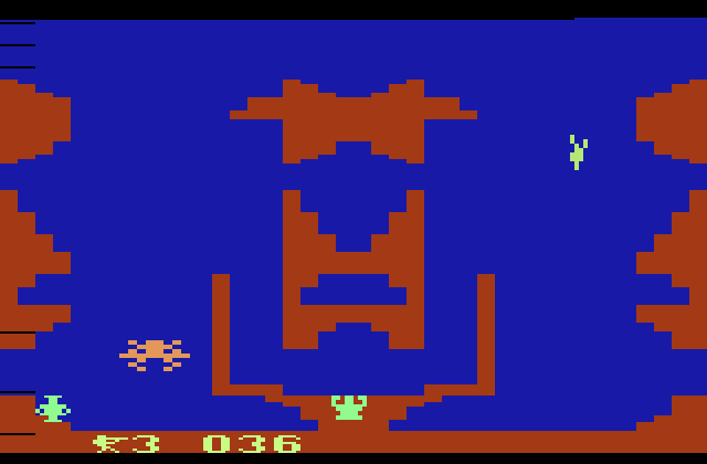 Scuba Diver Atari 2600 Screenshot: On to the second screen...