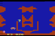 Scuba Diver for Atari 2600 - Retrieve all of the treasures, then get out of here quick!