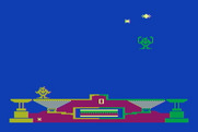 Peanut Butter Panic for Atari 8-bit - Making peanut butter sandwhiches...