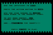 Peanut Butter Panic for Atari 8-bit - Game controls.