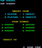 Super Zaxxon for Arcade - High scores.
