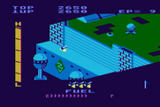 Super Zaxxon for Atari 8-bit - On to the second level...