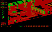Super Zaxxon for IBM PC/Compatibles - Be sure not to crash into the walls.