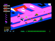 Super Zaxxon for IBM PC/Compatibles - One plane destroyed, many to go...