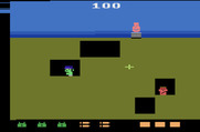 Gangster Alley for Atari 2600 - Game start.