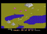 Desert Falcon for Atari 7800 - Firing at some incoming enemies...