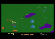 Desert Falcon for Atari 7800 - Start of level 2.