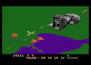 Desert Falcon for Atari 7800 - The end of level 2...