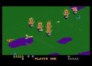 Desert Falcon for Atari 7800 - Don't fly into the fire!