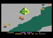 Desert Falcon for Atari 7800 - Game over.